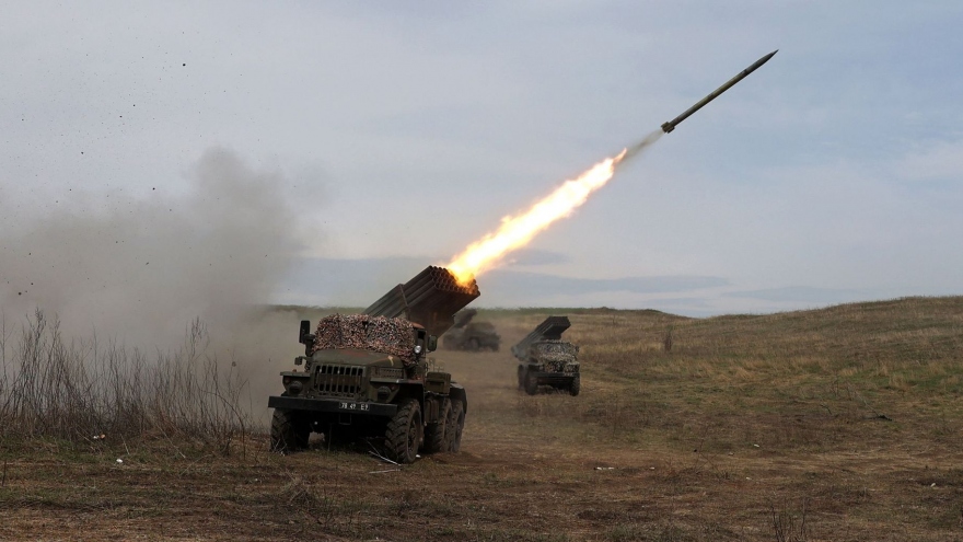 Nga tuyên bố đã xóa sổ 950 pháo phản lực phóng loạt của Ukraine